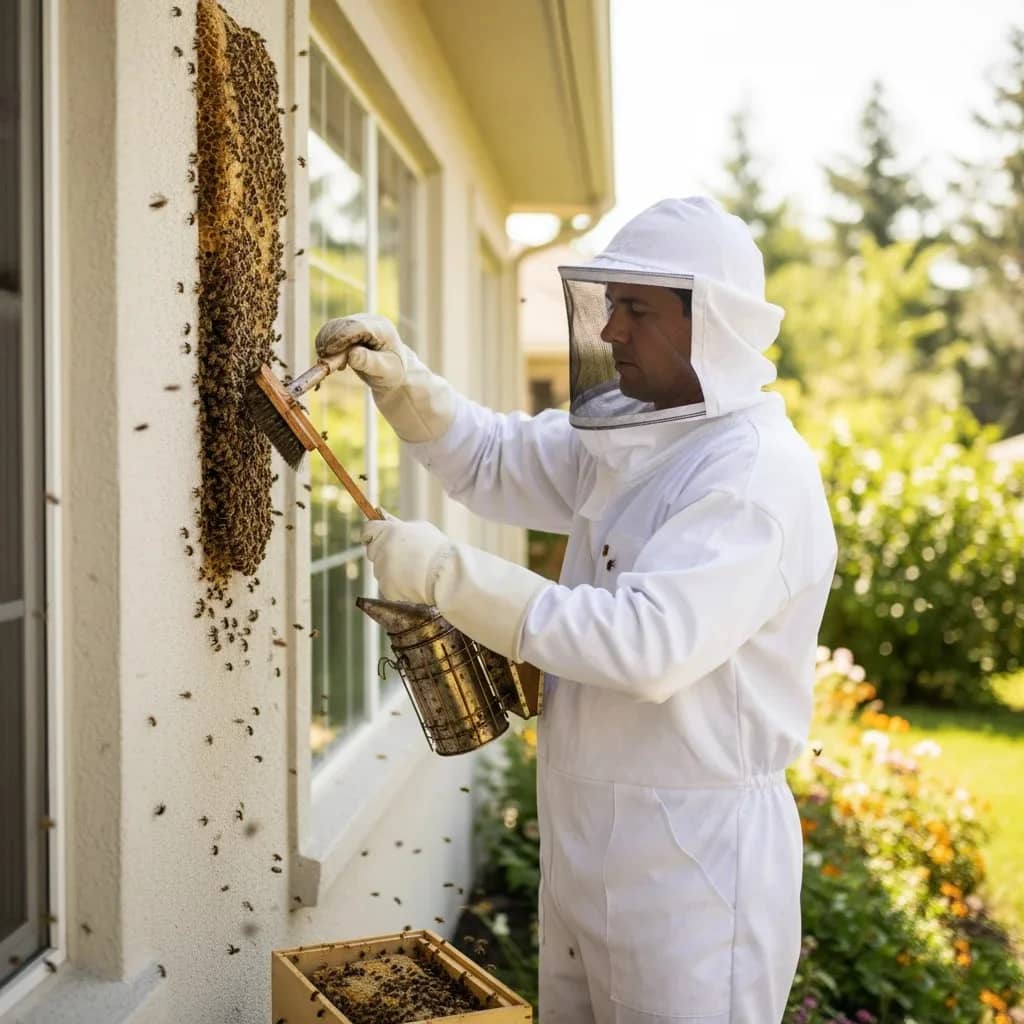 Honey Bee Removal Services in Chennai | Safe Bee Hive Removal Experts - Flash Pest Management Chennai